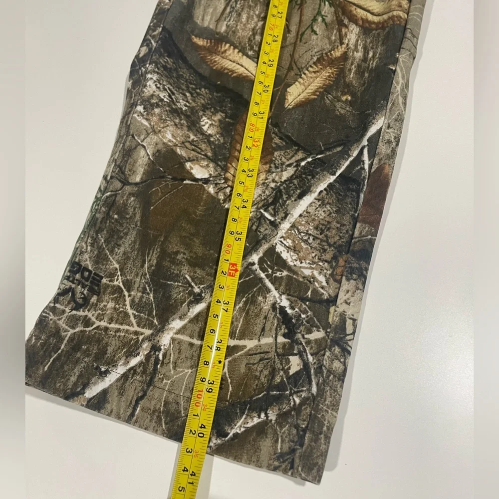 LINCOLN Youth Large Cargo Pants Camo Realtree Edge Hunting Boys Size L.
